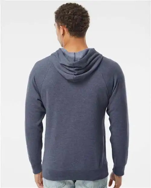 Independent Trading Co. Prm33sbp Special Blend Raglan Hooded Sweatshirt - Midnight Navy