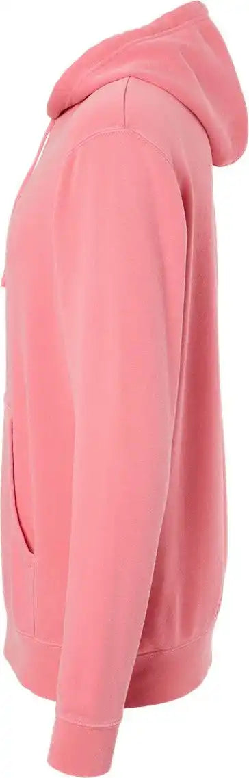 Independent Trading Co. Prm4500 Midweight Pigment-dyed Hooded Sweatshirt - Pigment Pink