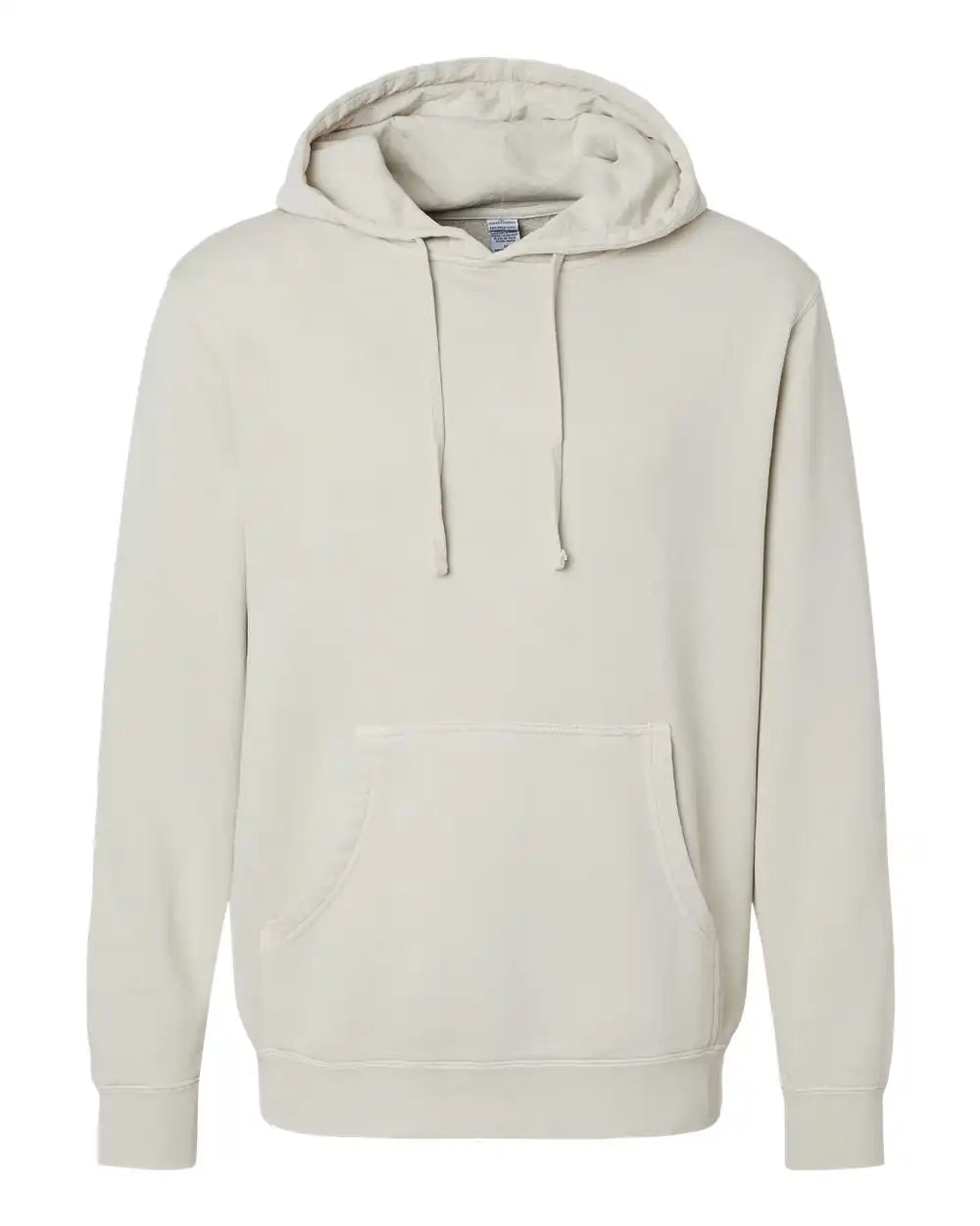 Independent Trading Co. Prm4500 Midweight Pigment-dyed Hooded Sweatshirt - Pigment Ivory - Xs