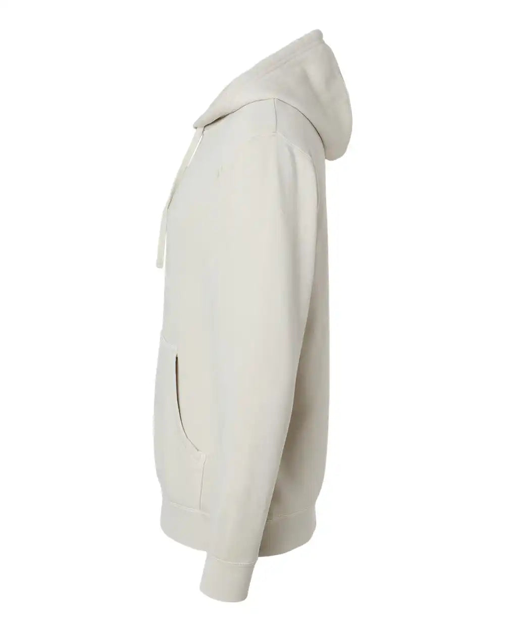 Independent Trading Co. Prm4500 Midweight Pigment-dyed Hooded Sweatshirt - Pigment Ivory