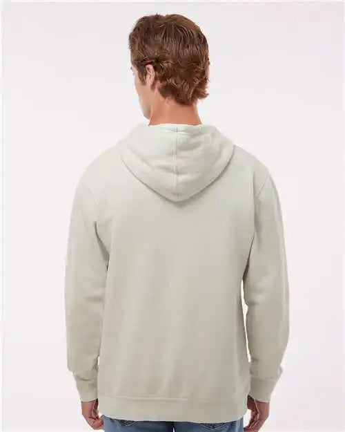 Independent Trading Co. Prm4500 Midweight Pigment-dyed Hooded Sweatshirt - Pigment Ivory