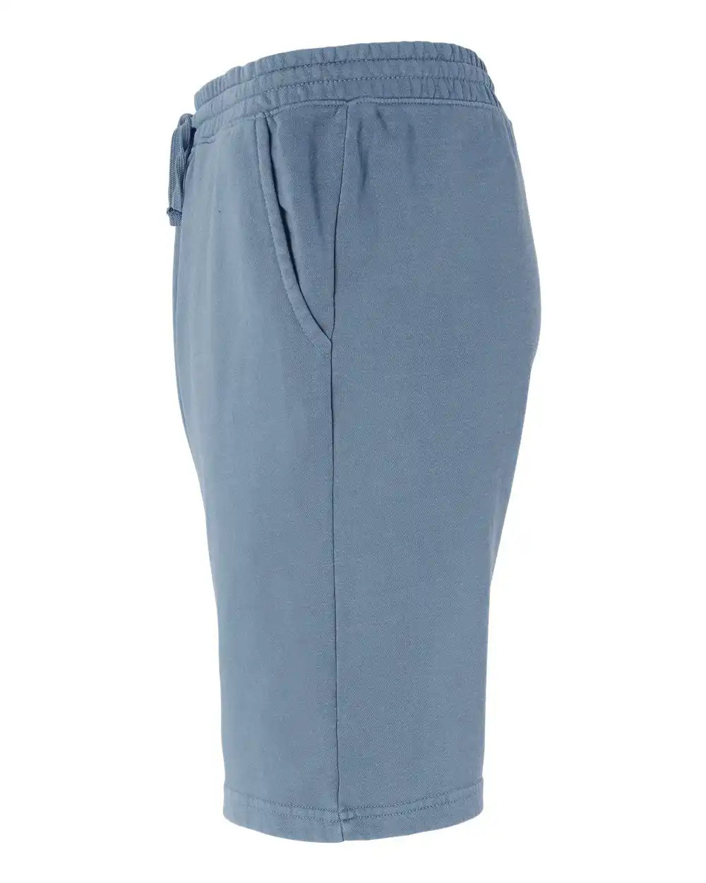 Independent Trading Co. Prm50stpd Pigment-dyed Fleece Shorts - Pigment Slate Blue