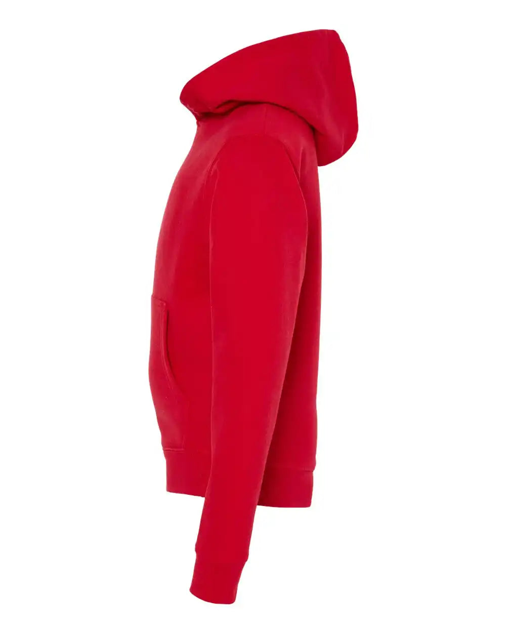 Independent Trading Co. Ss4001y Youth Midweight Hooded Sweatshirt - Red