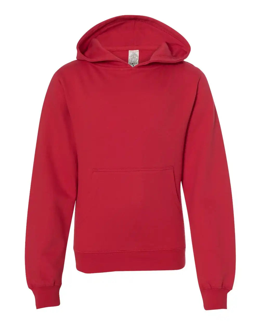 Independent Trading Co. Ss4001y Youth Midweight Hooded Sweatshirt - Red - s