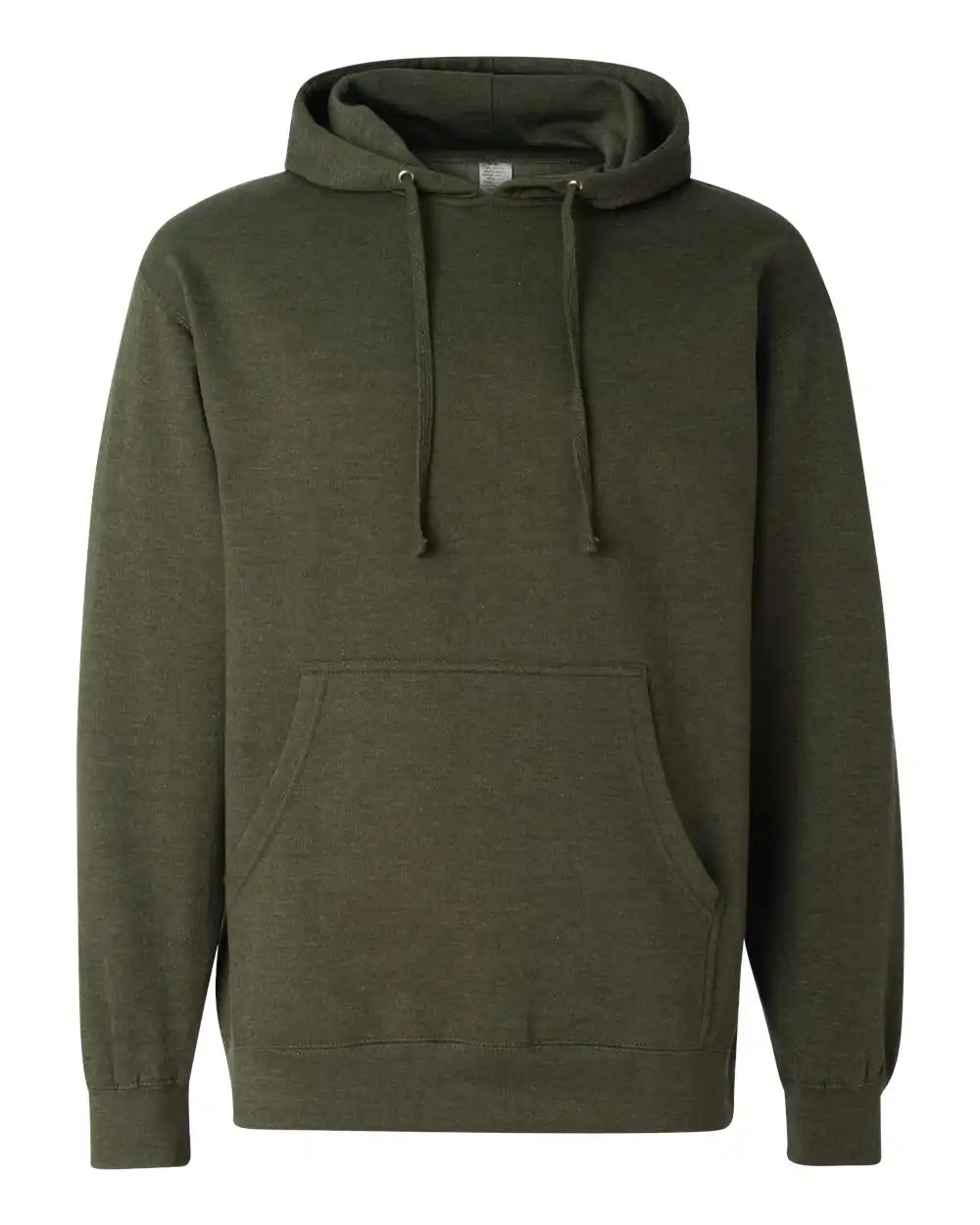 Independent Trading Co. Ss4500 Midweight Hooded Sweatshirt - Army Heather - Xs