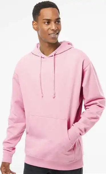 Independent Trading Co. Ss4500 Midweight Hooded Sweatshirt - Light Pink
