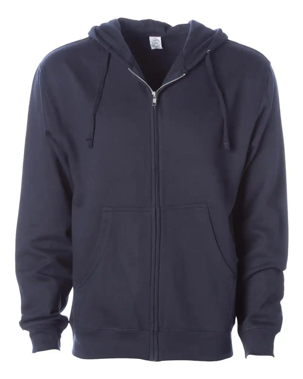 Independent Trading Co. Ss4500z Midweight Full-zip Hooded Sweatshirt - Classic Navy - Xs