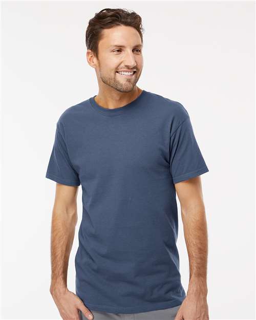 Indigo Blue Gold Soft Touch T-Shirt - 4800
