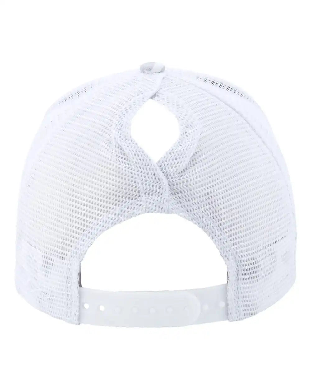 Infinity Her Charlie Women’s Modern Trucker Cap - Snow Leopard White - Leopard/ / Adjustable