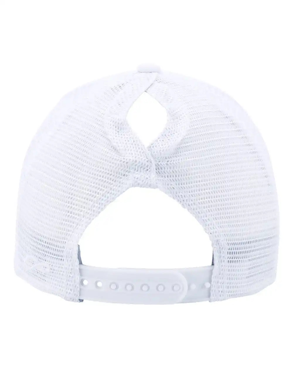Infinity Her Charlie Women’s Modern Trucker Cap - White - White/ / Adjustable