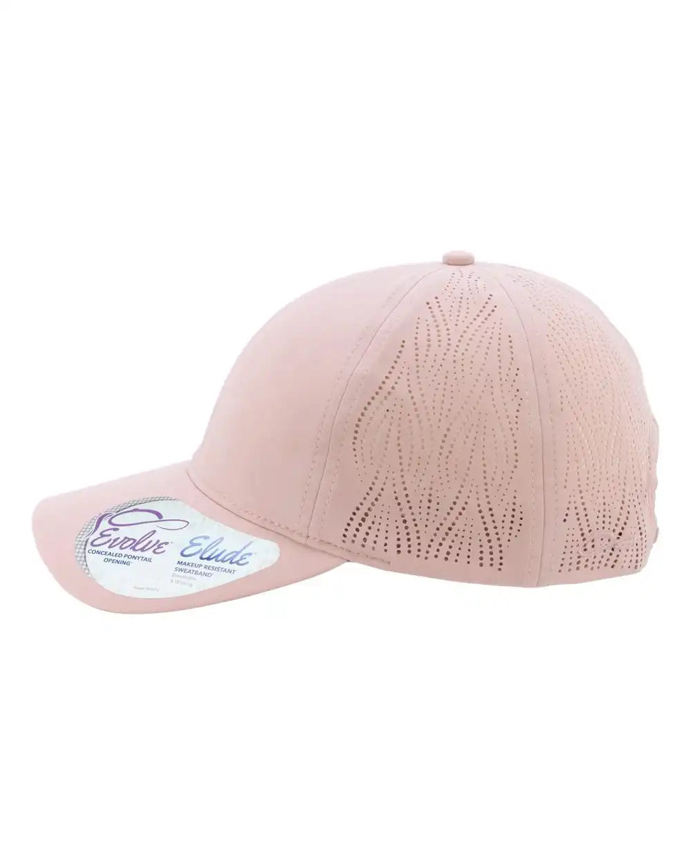 Infinity Her Gaby Women’s Perforated Performance Cap - Dusty Pink Floral - Pink/ / Adjustable