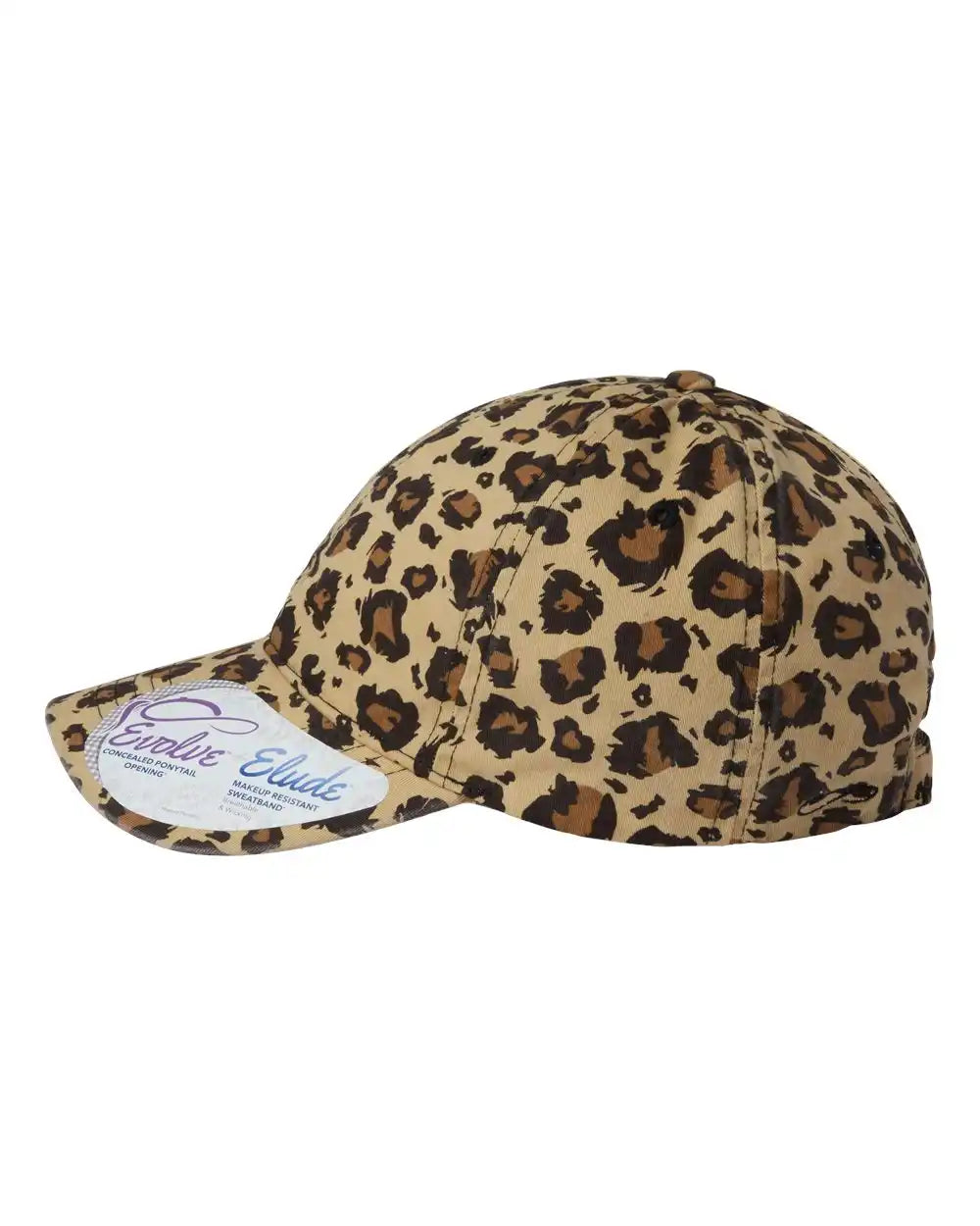 Infinity Her Hattie Women’s Garment-washed Fashion Print Cap - Leopard - Adjustable