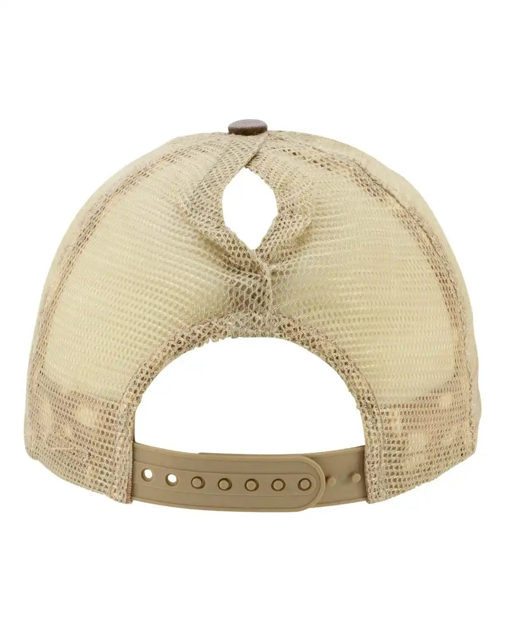 Infinity Her Tess Women’s Washed Mesh-back Cap - Chocolate Fawn Khaki - Chocolate/ Fawn/ / Adjustable