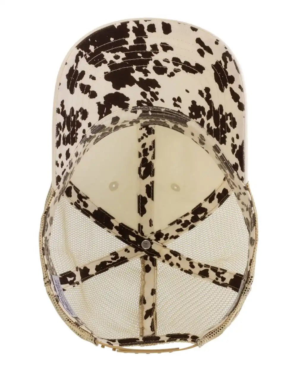 Infinity Her Tess Women’s Washed Mesh-back Cap - Vanilla Longhorn Khaki - Vanilla/ Longhorn/ / Adjustable