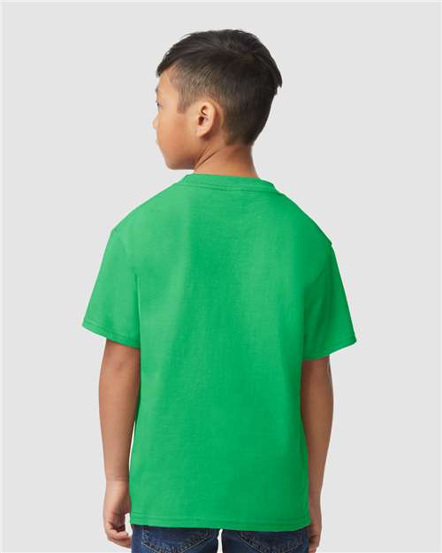 Irish Green Softstyle® Youth Midweight T-Shirt - 65000B