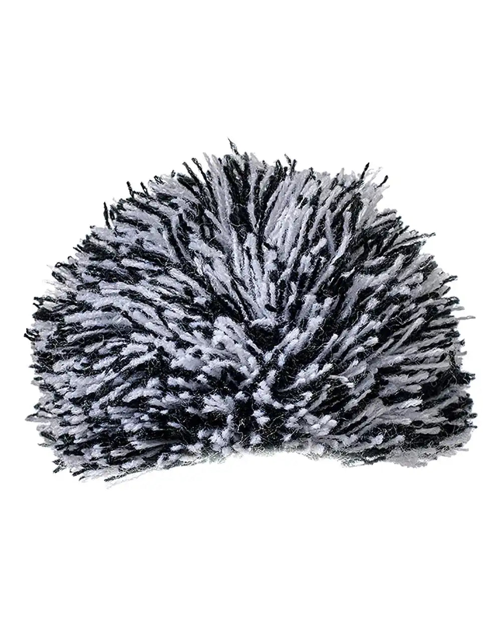 J. America 5010ja Swapable Beanie Pom - Black White - Black/ / Osfa