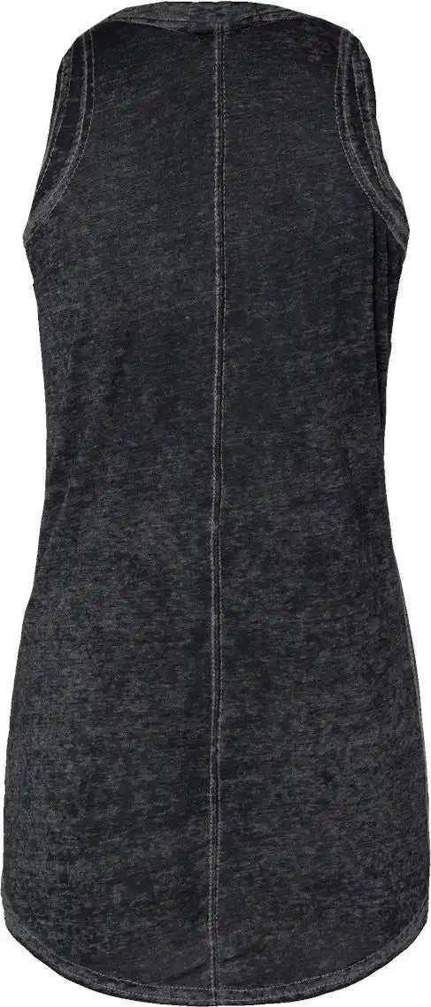 J. America 8117j Women’s Zen Jersey Tank Top - 8117 - Twisted Black