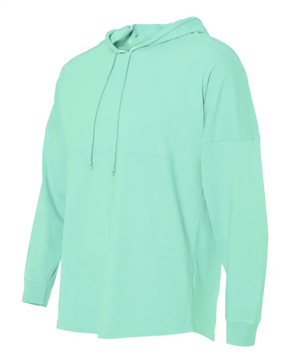 J. America 8228 Hooded Game Day Jersey T-shirt - Mint - Xs