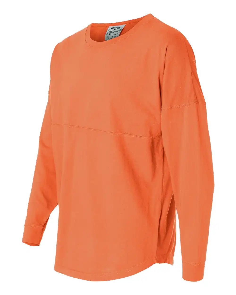 J. America 8229 Game Day Jersey Long Sleeve T-shirt - Coral - Xs