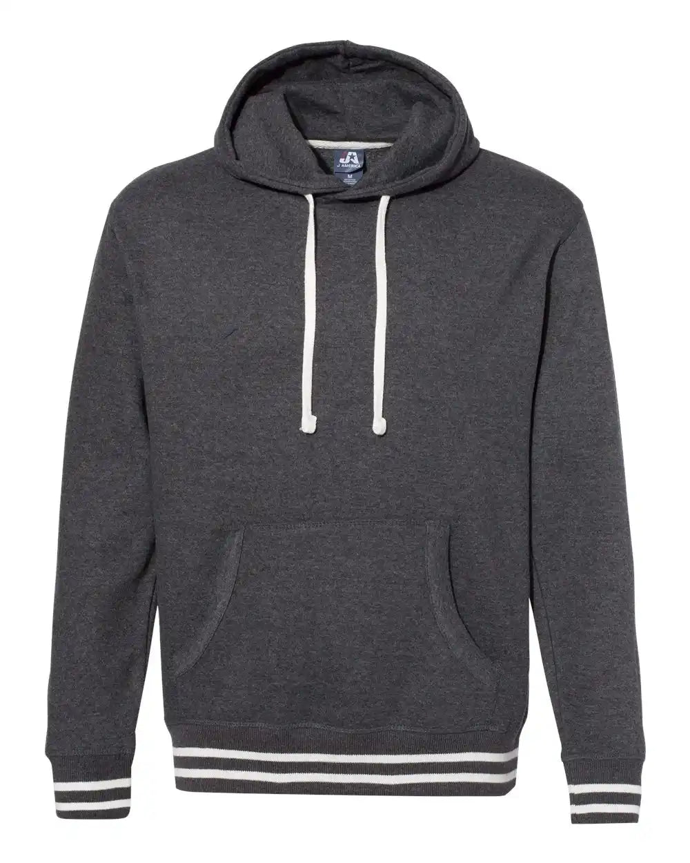 J. America 8649j Relay Hooded Sweatshirt - 8649 - Black - s