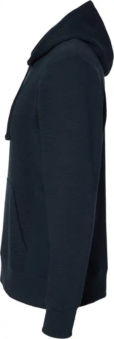 J. America 8706 Ripple Fleece Hooded Sweatshirt - Navy