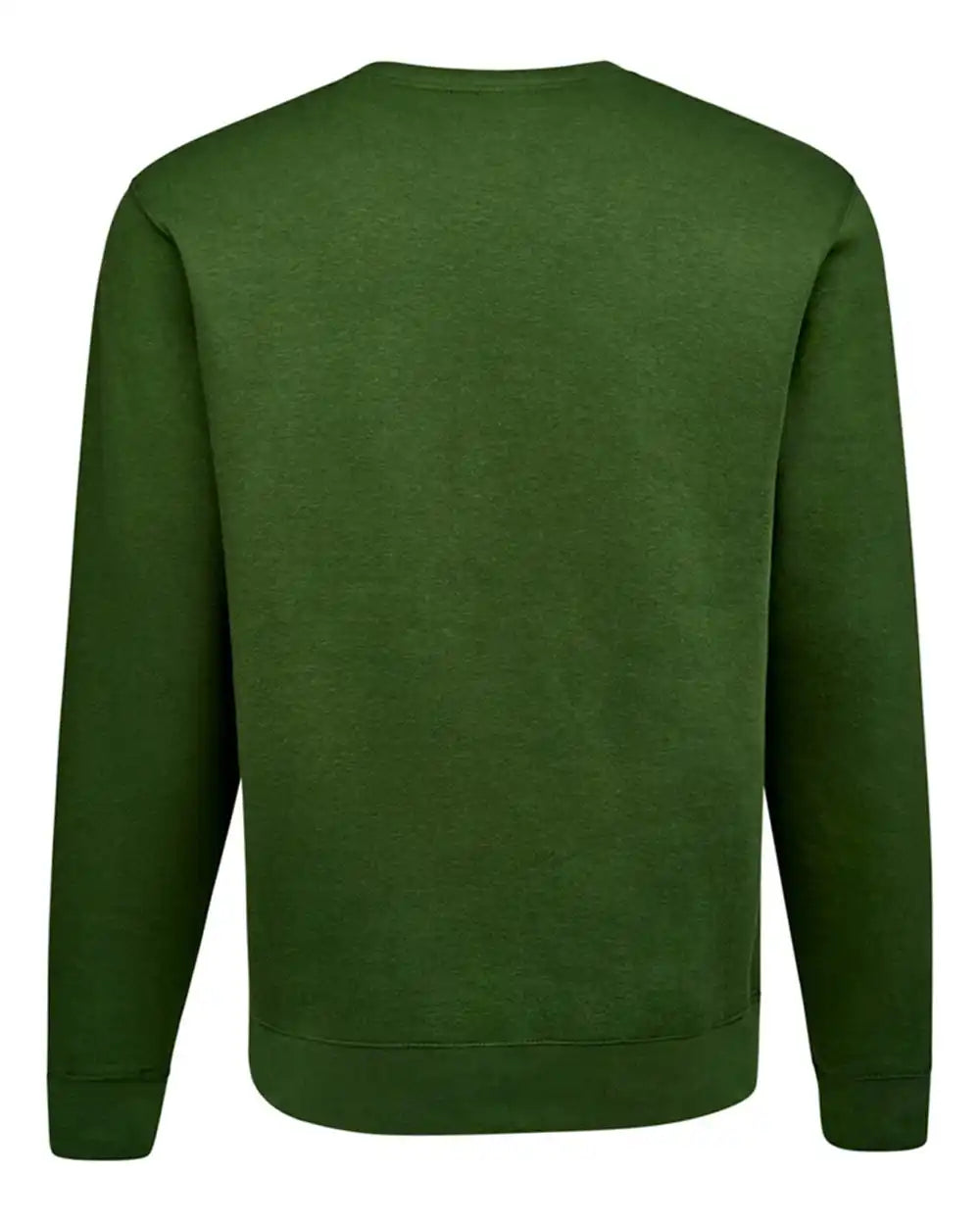 J. America 8721a Btb Fleece Crewneck Sweatshirt - 8721 - Forest Green