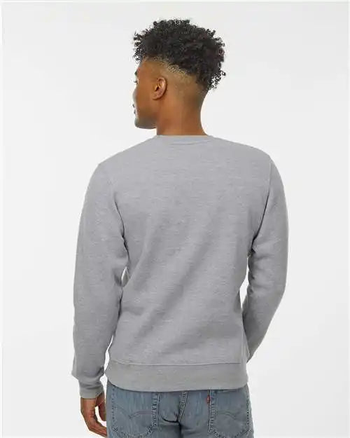 J. America 8721a Btb Fleece Crewneck Sweatshirt - 8721 - Oxford