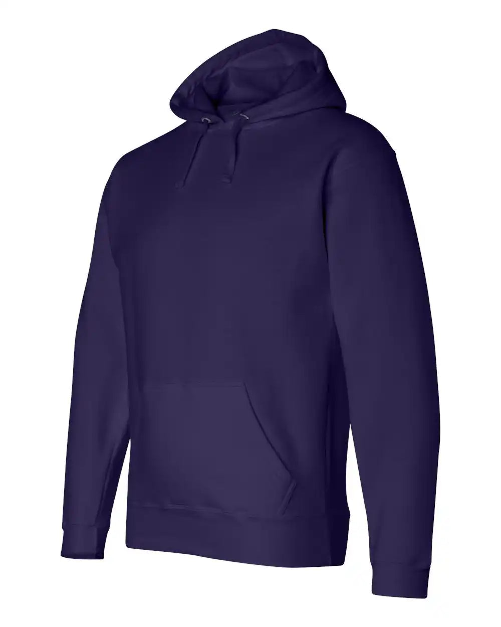 J. America 8824 Premium Hooded Sweatshirt - Purple - s