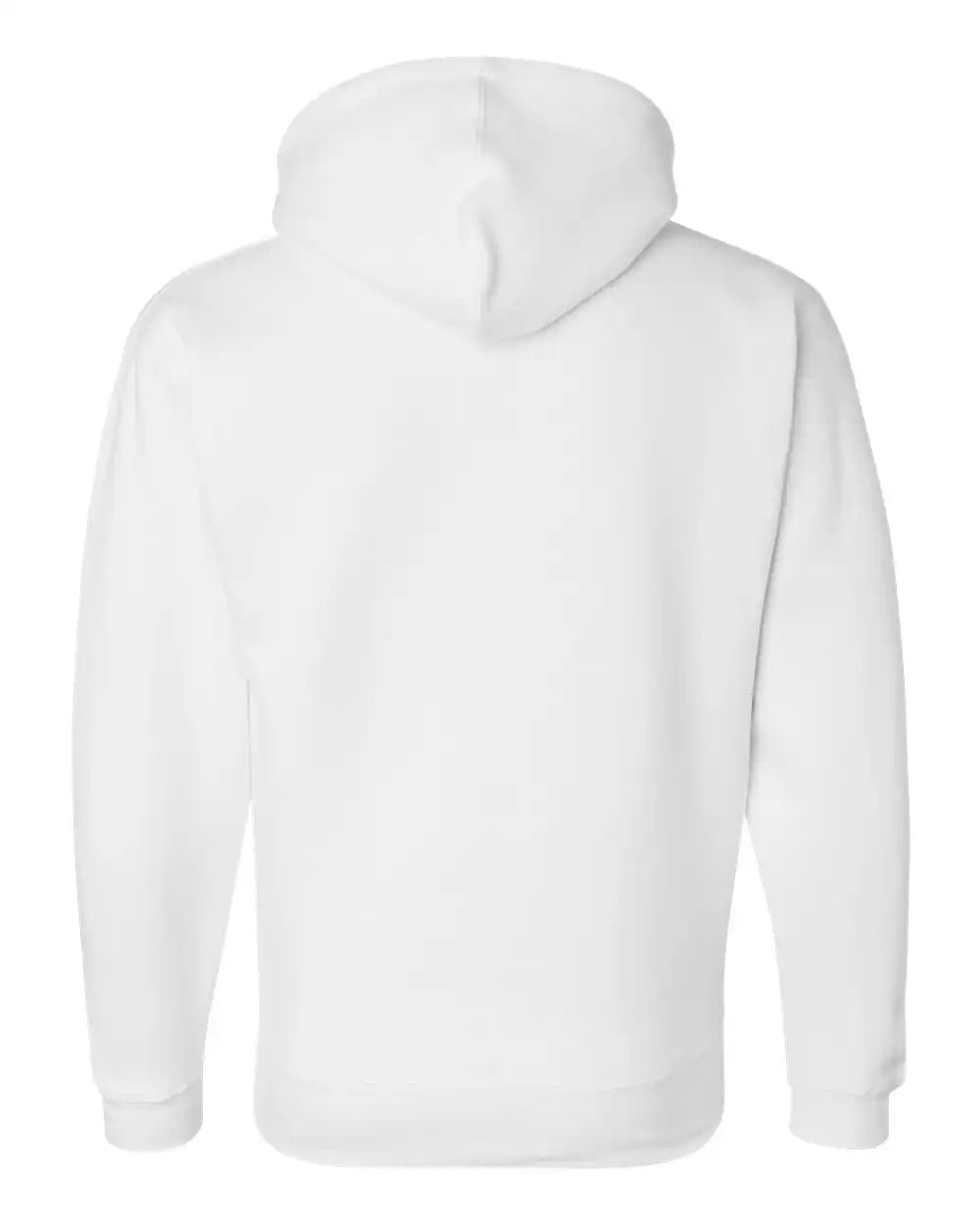 J. America 8824 Premium Hooded Sweatshirt - White