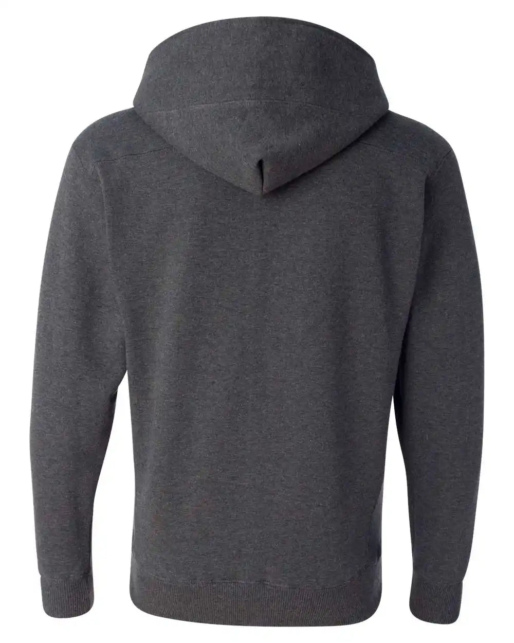 J. America 8830j Sport Lace Hooded Sweatshirt - 8830 - Charcoal Heather