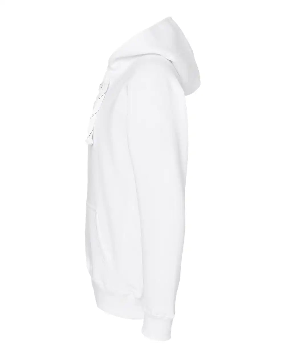 J. America 8830j Sport Lace Hooded Sweatshirt - 8830 - White