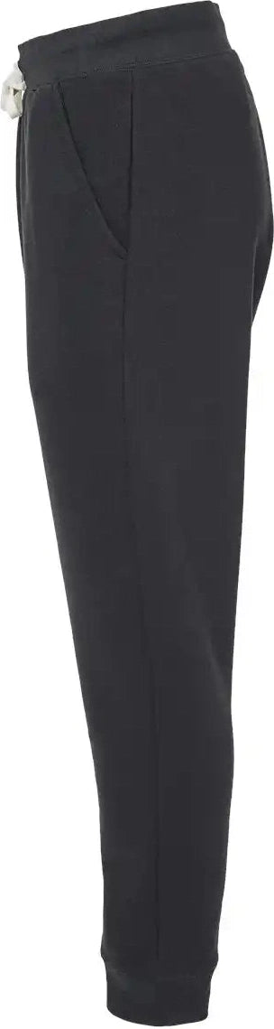 J. America 8854 Triblend Fleece Joggers - Black Solid