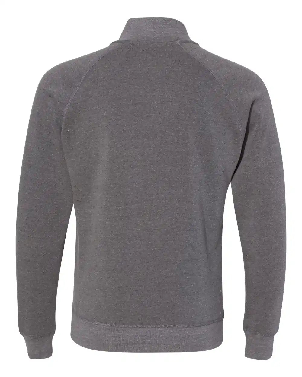 J. America 8869j Triblend Quarter-zip Sweatshirt - 8869 - Smoke