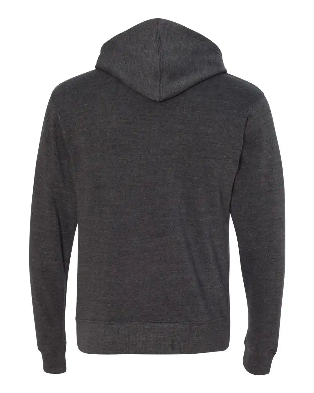 J. America 8871j Triblend Fleece Hooded Sweatshirt - 8871 - Black