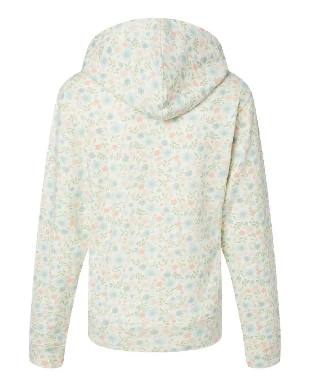 J. America 8871j Triblend Fleece Hooded Sweatshirt - 8871 - Floral