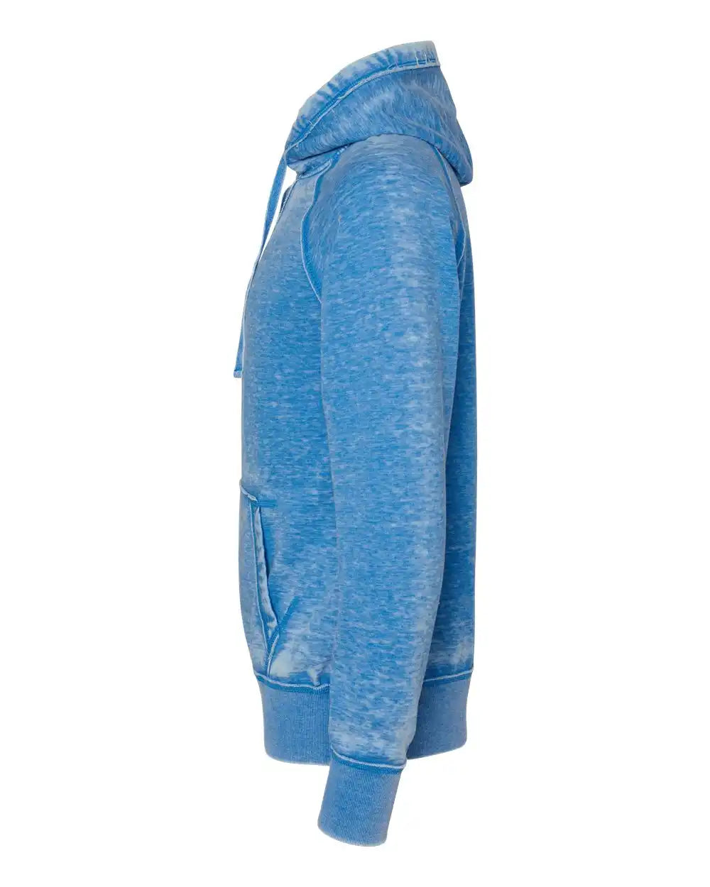 J. America 8915 Vintage Zen Fleece Hooded Sweatshirt - Royal