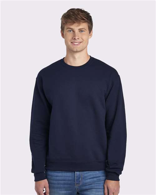 J. Navy NuBlend® Crewneck Sweatshirt - 562MR