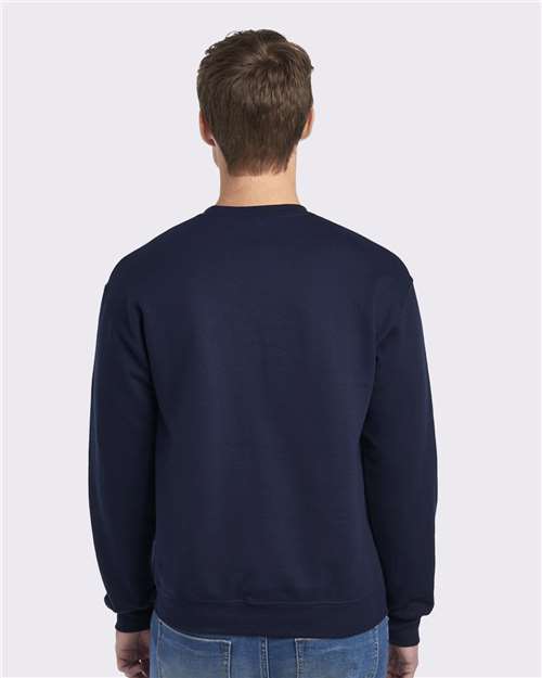 J. Navy NuBlend® Crewneck Sweatshirt - 562MR