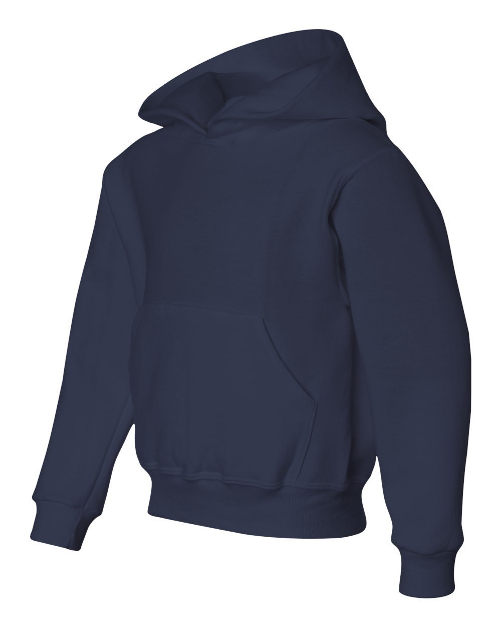 J. Navy NuBlend® Youth Hooded Sweatshirt - 996YR