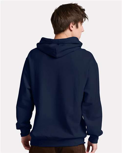 J. Navy Ultimate CVC Hooded Sweatshirt - IC49MR
