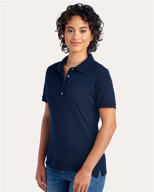 J. Navy Women's Dri-Power® Polo - 437F