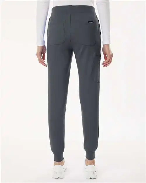 Jaanuu W40001 Women’s Rubi Ultrasoft Scrub Joggers - Carbon Grey