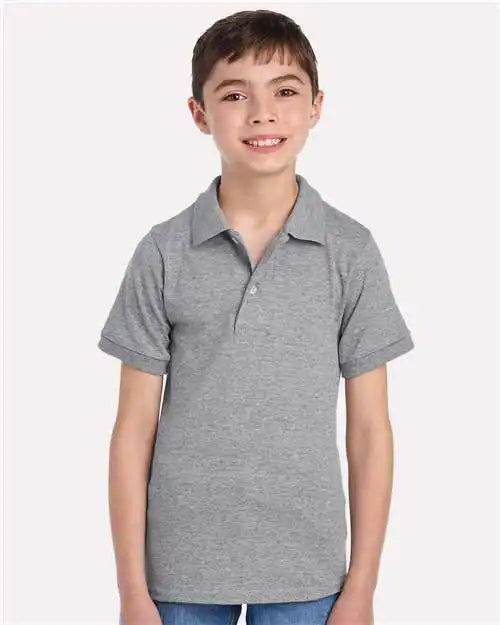 Jerzees 437k Youth Dri-power® Polo - Oxford