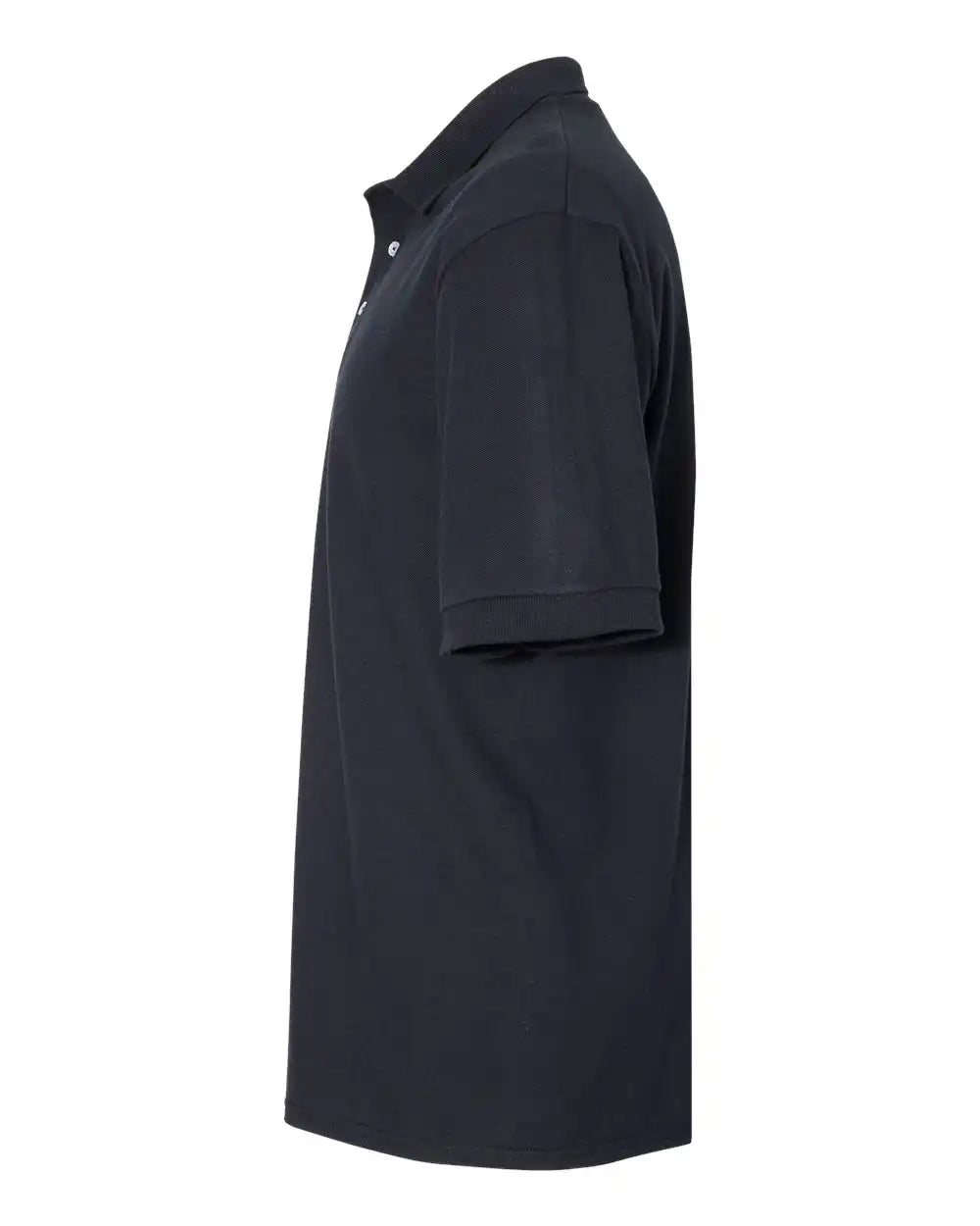 Jerzees 443m 100% Ring-spun Cotton Piqué Polo - Black