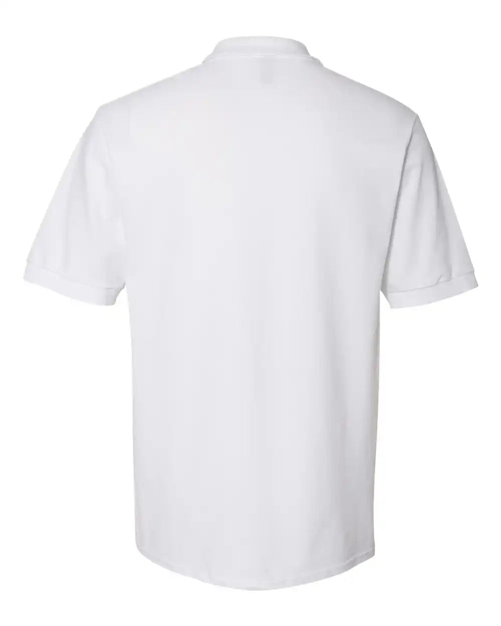 Jerzees 443m 100% Ring-spun Cotton Piqué Polo - White