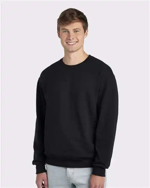 Jerzees 562mr Nublend® Crewneck Sweatshirt - Black