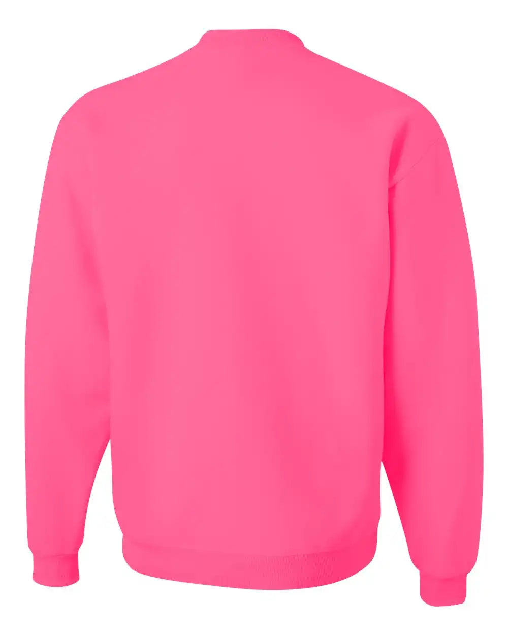 Jerzees 562mr Nublend® Crewneck Sweatshirt - Neon Pink