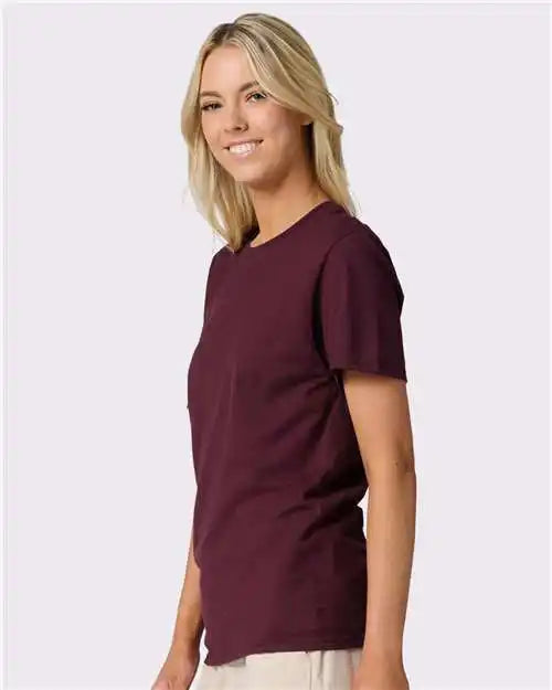 Jerzees 570mr Premium Cotton T-shirt - Maroon