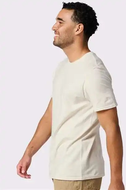 Jerzees 570mr Premium Cotton T-shirt - Sweet Cream Heather