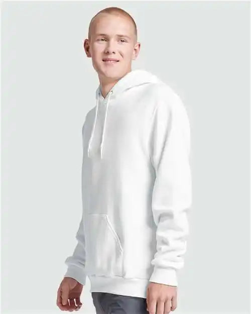 Jerzees 700mr Eco™ Premium Blend Ring-spun Hooded Sweatshirt - White